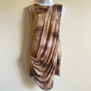 Tara Snake Print Dress Size M